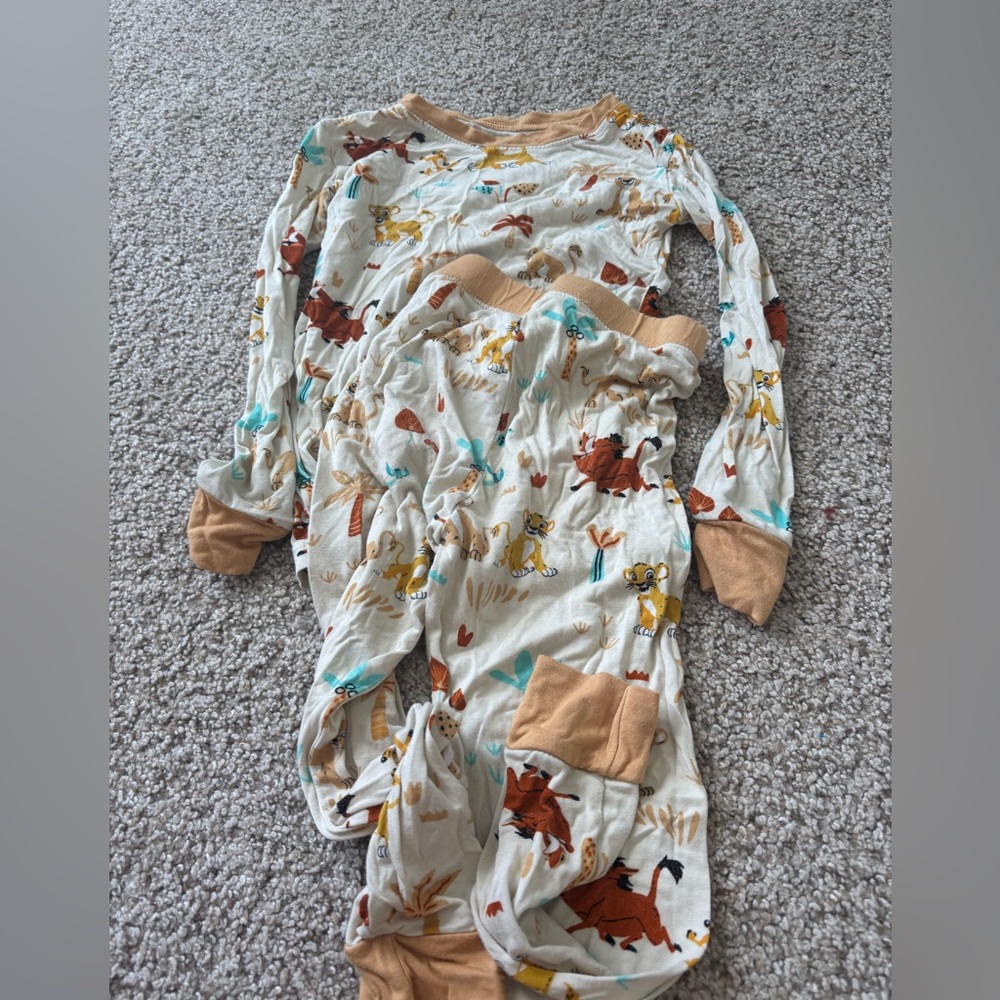 Little Sleepies og lion king two piece